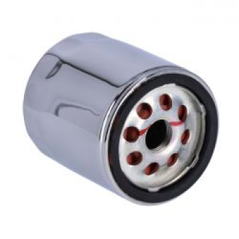 Champion, spin-on oil filter. Magnetic, chrome